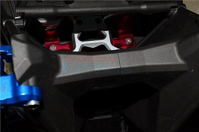 GPM TXM049-RED ALUMINUM STEERING BELLCRANK SUPPORT TRAXXAS X-MAXX