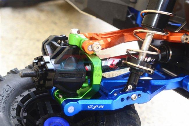 Gpm Arden Steel/Aluminum F/R Adjustable CVD Drive Shaft Blue Traxxas Maxx