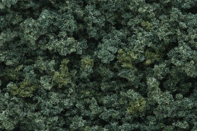 Woodland Scenics FC136 Underbrush Clump Foliage Medium Green Bag Train Scenery