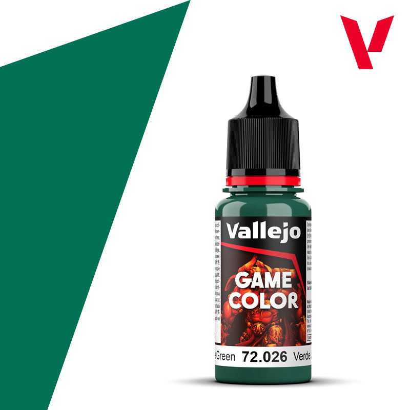 Game Color: Jade Green