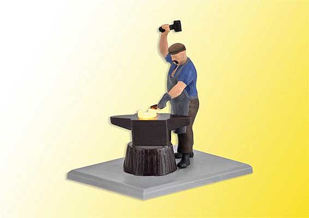 Viessmann 1514 HO Scale Animated Blacksmith with Glowing Iron