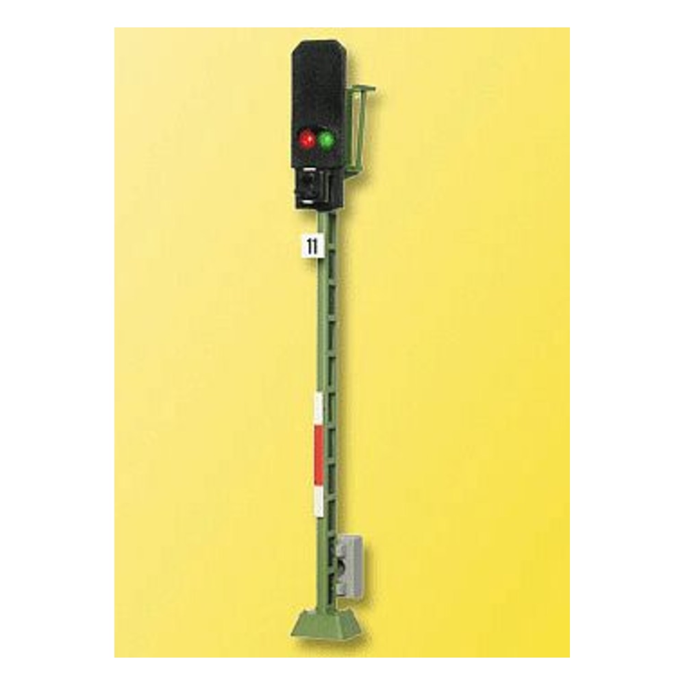 Viessmann 4011 HO Scale German Federal Railways (DB) Type 1969 Daylight Signal - Assembled -- Block w/4 Aspects