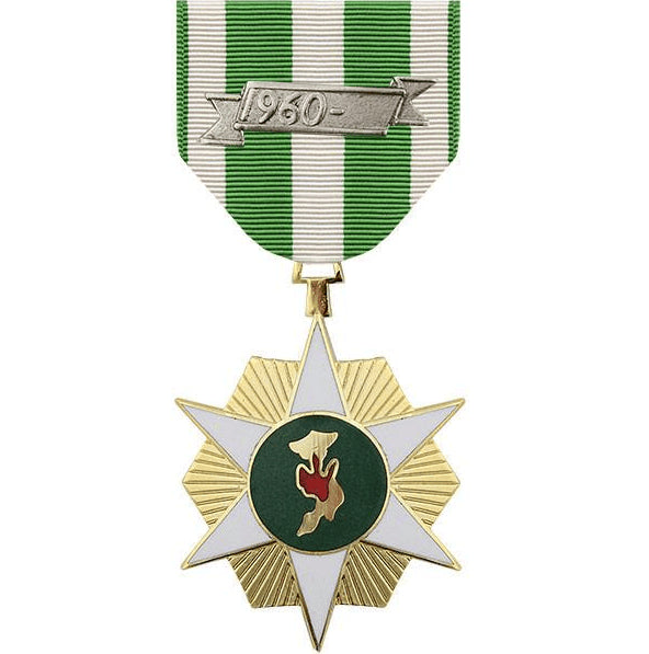 U.S. Army Vietnam Campaign With Date Bar Large Medal