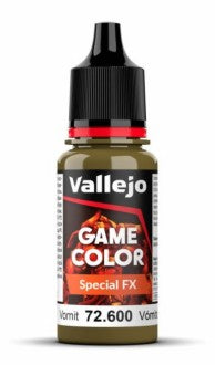 Vallejo 72600 18ml Bottle Vomit Game Color Special FX (6/Bx)