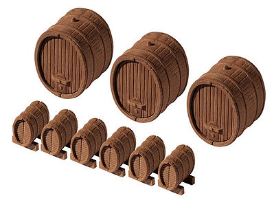 Vollmer 45246 HO Scale Casks Load