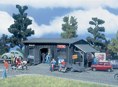 Vollmer 45602 HO Scale Repair Shop -- 5-1/8 x 3-15/16 x 2" 12.8 x 9.8 x 5cm