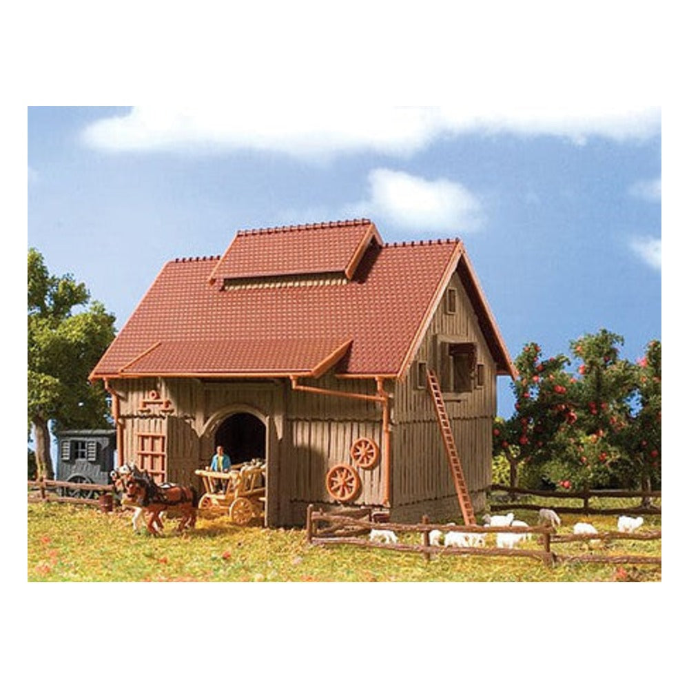 Vollmer 47722 N Scale Sheep Farm w/Sheep Kit -- 22 x 9 x 8cm