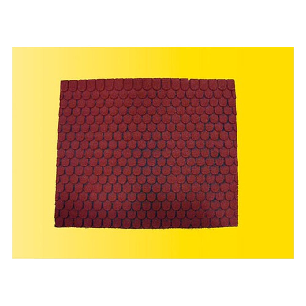 Vollmer 48830 G Scale Tile Roof Sheet w/Ridge -- 23-5/8 x 39-3/8" 60 x 100cm