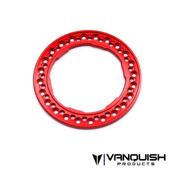 Vanquish VPS05163 1.9 Dredger Beadlock Red Anodized