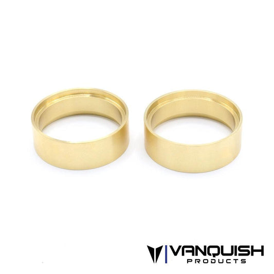 Vanqusih VPS05253 1.9 Brass 0.8" Wheel Clamp Rings (Pair)