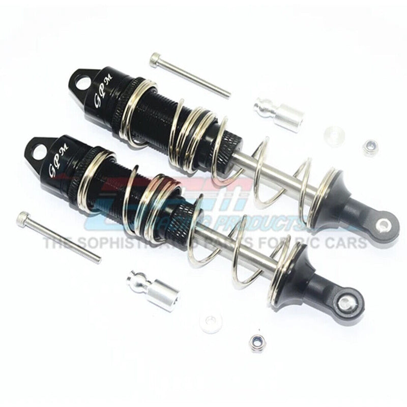 GPM MAK115FA-BK-S-BEBK Alum Front Double Section Spring Dampers 115mm Black