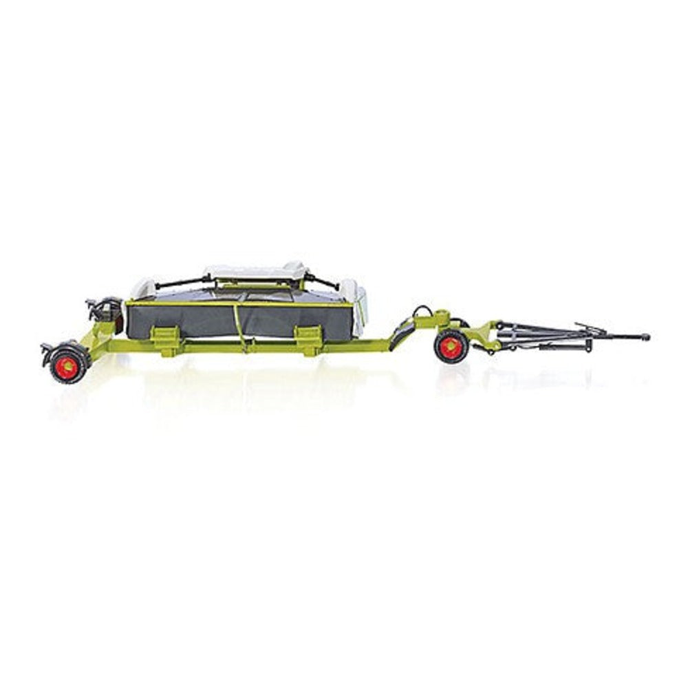 Wiking 77825 11689 Scale Claas Direct Disc 520 w/Cutter Trailer - Assembled -- Claas (green, white, red)
