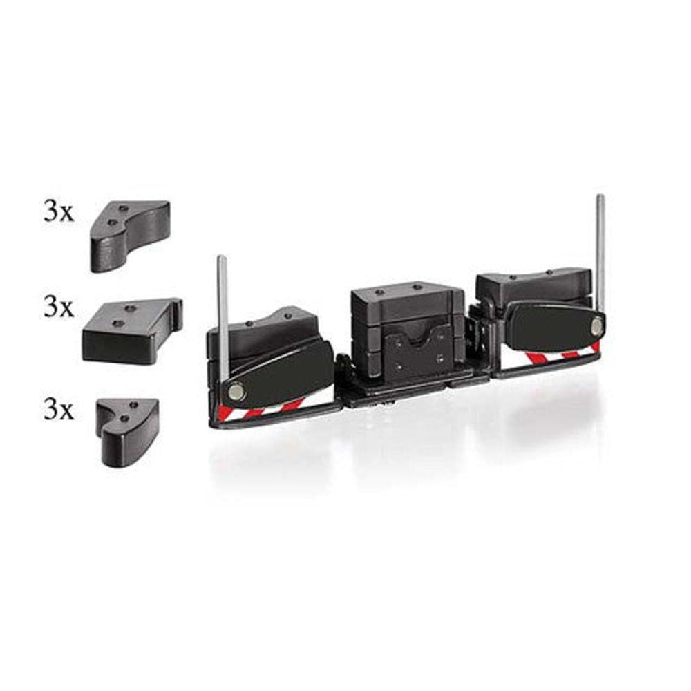 Wiking 77844 11689 Scale AGRIbumper for Farm Machinery -- Black