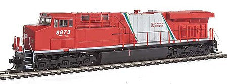 Walthers Mainline 10166 HO Scale GE ES44AC Evolution Series GEVO - Standard DC -- Canadian Pacific #8873 (red, white, green; Ex-Vancouver 2010 Scheme, Bilingual
