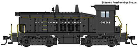 Walthers Mainline 910-10661 HO Scale EMD SW7 - Standard DC -- New York Central #8890 (black)