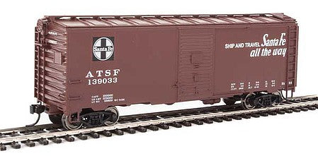 Walthers Mainline 1331 HO Scale 40' Association of American Railroads 1944 Boxcar - Ready to Run -- Santa Fe #139033 (Super Chief)