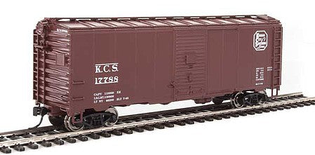 Walthers Mainline 1342 HO Scale 40' Association of American Railroads 1944 Boxcar - Ready to Run -- Kansas City Southern #17788
