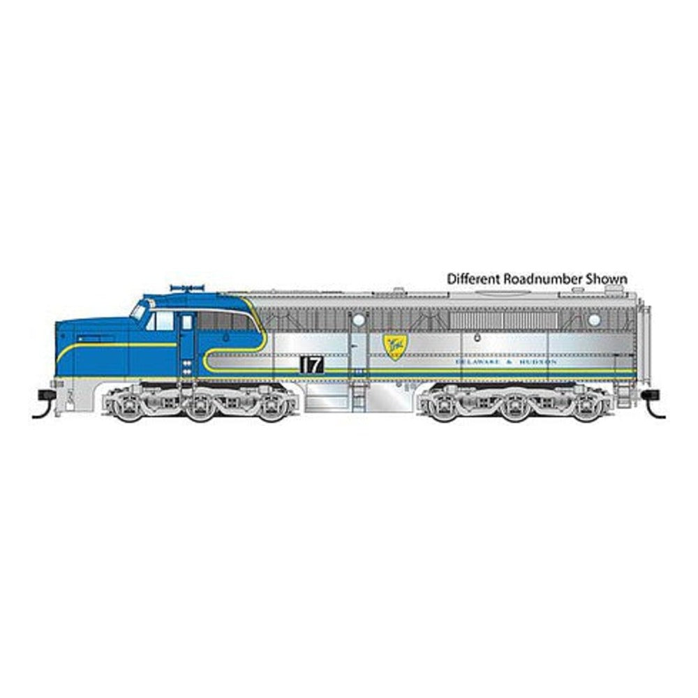 Walthers Mainline 910-20094 HO Scale Alco PA - ESU Sound & DCC -- Delaware & Hudson #18 (painted & plated metal warbonnet blue & silver)