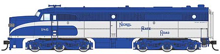 Walthers Mainline 20101 HO Scale Alco PA - ESU Sound & DCC -- Nickel Plate Road #183 (blue, silver-gray)