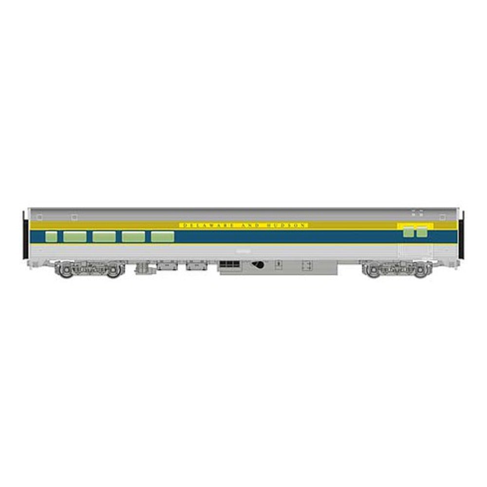 Walthers Mainline 30063 HO Scale 85' Budd Baggage-Lounge Delaware & Hudson