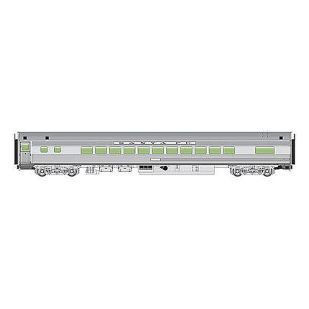 Walthers Mainline 30202 HO Scale 85' Budd Small-Window Coach Santa Fe