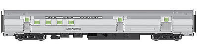 Walthers Mainline 30305 HO Scale 85' Budd Baggage Post Office New York Central