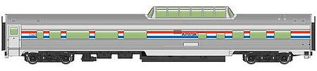 Walthers Mainline 910-30401 HO Scale 85' Budd Dome Coach RTR Amtrak Phase III
