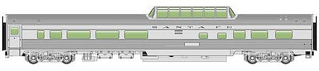 Walthers Mainline 30402 HO Scale 85' Budd Dome Coach Santa Fe