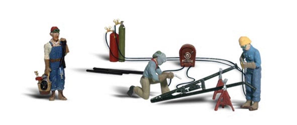 Woodland Scenics A2157 N scale Welders & Accessories