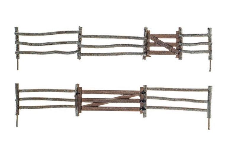 Woodland Scenics A2981 HO Scale Log Fence