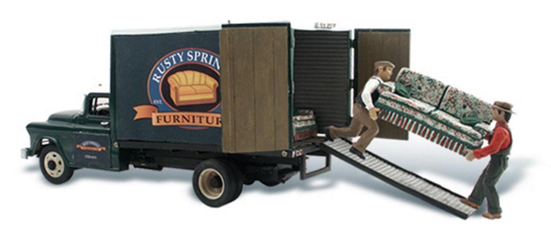 Woodland Scenics AS5545 HO Scale Rusty Springs Furniture