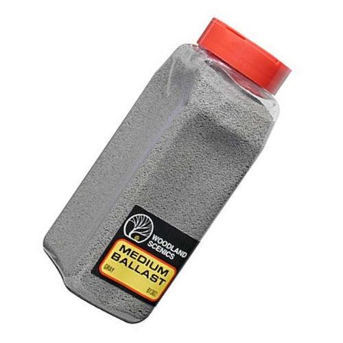 Woodland Scenics B1382 Ballast Medium Gray 32oz