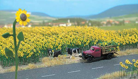 Walthers SceneMaster 1119 HO Sunflower Field Kit pkg(60)