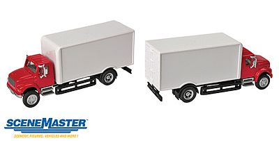Walthers SceneMaster 11291 HO Int'l 4900 Box Van Red