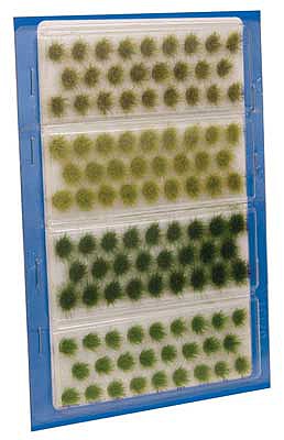 Walthers SceneMaster 1134 HO Grass Tufts Wild Mix pkg(104)