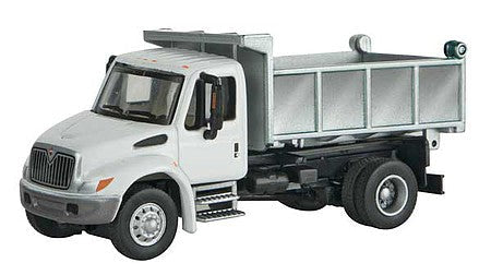 Walthers SceneMaster 11637 HO Int'l 4300 Dump Truck White Utility
