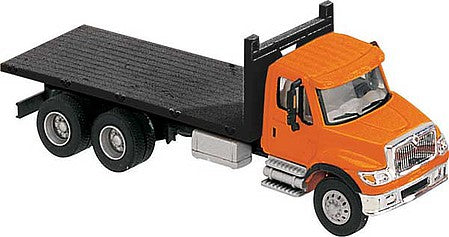 Walthers SceneMaster 11651 HO Int'l 7600 Flatbed Truck Orange