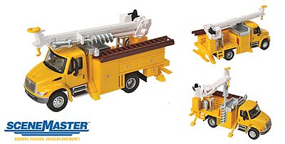 Walthers SceneMaster 11732 HO Int'l 4300 Utility Truck Drill