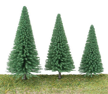 Walthers SceneMaster 1181 All Scale Pine Trees Tall pkg(10)