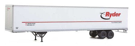 Walthers SceneMaster 2455 HO 53' Stoughton Trailer Ryder
