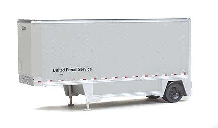Walthers SceneMaster 949-2550 HO Scale 26' Drop-Floor Trailer 2-Pack UPS