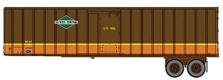Walthers SceneMaster 2601 HO Flexi-Van 40' Trailer IC