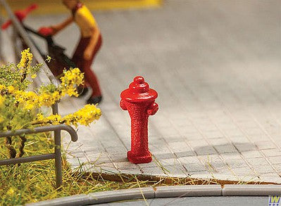Walthers SceneMaster 4143 HO Fire Hydrants pkg(10)