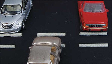 Walthers SceneMaster 4178 HO Parking Lot Bumpers pkg(12)