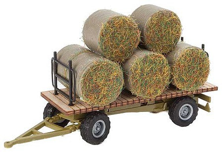 Walthers SceneMaster 4192 HO Hay Trailer Kit