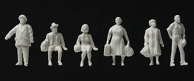 Walthers SceneMaster 6053 HO Standing & Walking Figures pkg(72)