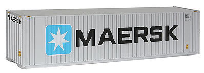 Walthers Scenemaster 8201 HO Scale 40' Hi Cube Corrugated Container w/Flat Roof