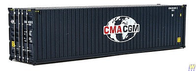 Walthers SceneMaster 8260 HO 40' Hi Cube Container CMA-CGM