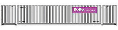 Walthers SceneMaster 949-8504 HO Scale 53' Container FedEx MultiModal