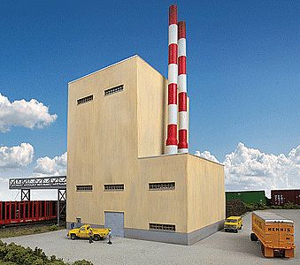 Walthers Cornerstone 933-3901 HO Scale Recovery Boiler House Superior Paper Kit